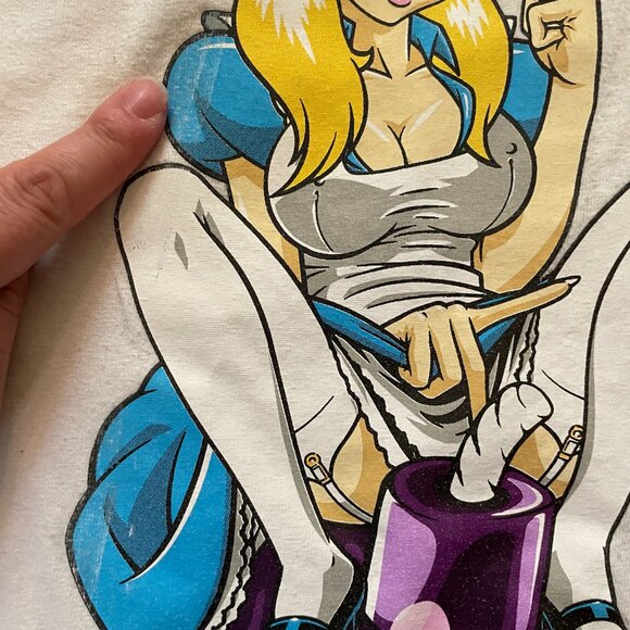 The Hundreds x Hook-Ups Alice Wonderland Limited Additions Skate Shirt Medium - Picture 11 of 16
